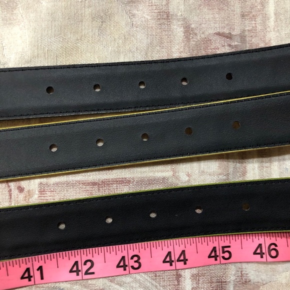 Men’s Leather Belts Bundle of 3 Size 42 - Picture 6 of 7